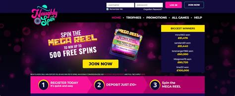 Naughty spin casino online